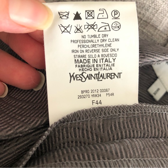 Yves Saint Laurent Trousers Runway spring 2012 - Picture 5 of 14